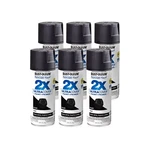 Rust-oleum 334020-6PK Painter's Touch 2X Ultra 1 Count (pack Of 6), Black New. Price: $73.45.