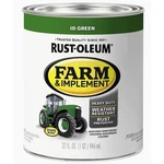 Rust-oleum 280108 Farm & Impement Jd Green Qt New. Price: $30.95.