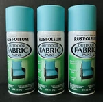 Rust-oleum 358842 Outdoor Fabric Paint "turquoise", 12OZ (3 Pack) New. Price: $29.99.