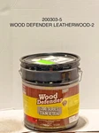 Defender 200 Series Leatherwood Transparent Stain 5 Gal Dented Can New. Price: $179.99.