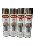 4 Krylon 8 Oz. Premium Foil Metallic Silver Spray Paint Model: K01060007 New. Price: $39.99.