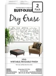 2 Rust-oleum Dry Erase Kit Writeable Erasable Finish! Walls, Doors More 16 Fl Oz New. Price: $75.00.