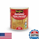 Rustins Quick Dry Outdoor Clear Varnish Ml Gloss EAVG500 New. Price: $35.00.