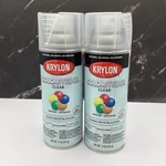Krylon Colormaxx Spray Paint + Primer, Gloss Clear Two 12 Oz. Cans New. Price: $19.99.