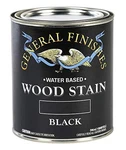 General Finishes Water Based Wood Stain Quart Black Indoor Low Odor Voc Free New. Price: $64.49.