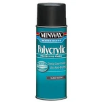 Minwax 33333000 Water-based Polycrylic Clear Spray, 11.5 Ounce Aerosol, Satin New. Price: $19.69.