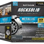 Rust-oleum 299743 Rocksolid Polycuramine Metallic Floor Coating Gunmetal 70OZ Ki New. Price: $165.02.