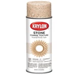 Krylon K18203 Coarse Stone Texture Finish Spray Paint, Travertine Tan, 12 Ounce New. Price: $23.61.