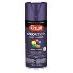 Krylon Colormaxx 12OZ Gloss Purple Spray Paint For Home Diy Projects - Rust Safe New. Price: $12.99.
