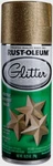 Rust-oleum Specialty Glitter Gold 10.25OZ Spray Paint Multi-surface New. Price: $18.99.