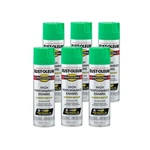 Rust Oleum Professional Enamel Spray Paint 2.5OZ Pack 6 Gloss Safety Green New. Price: $71.39.