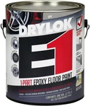 Drylok E1 Epoxy Semi-gloss Floor Paint Gallon, Durable Gray Finish New. Price: $121.99.