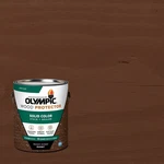 Olympic 1 Gallon Russet Solid Color Exterior Wood Stain Plus Sealer One New. Price: $41.93.