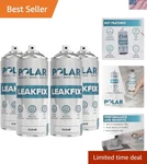 Polar Clear Leak Fix Spray - 4 Pack 13.5 Fl Oz Superior Waterproof Protection New. Price: $52.50.