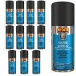 Hycote Colour Spray Paint Aerosol XDPB905 Matt Black 150ML 12 Fast Drying New. Price: $42.97.