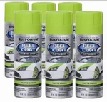Case Of 6 Rust-oleum Custom Shop Matte Green Automotive Peel Coat Plastidip 11OZ New. Price: $42.46.