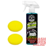Chemical Guys Galactic Black Wet Look Tyre Shine Dressing - Vinyl Rubber Plastic New. Price: $30.86.
