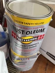 *rust-oleum Oil Based Safety Yellow Enamel Paint (7543402) Fs New. Price: $84.00.