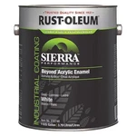 Rust-oleum 238748 Interior/exterior Paint, Glossy, Water Base, White, New. Price: $98.00.