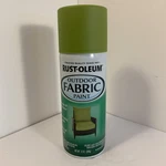 Rust-oleum 358833 Outdoor Fabric Spray Paint 12 Oz Olive Green New. Price: $24.95.