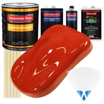 Monza Red Gallon Urethane Basecoat Clearcoat Car Auto Paint Kit New. Price: $389.99.