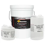 Rust-oleum 388963 Epoxy Coating, Flat Finish, Dunes Tan, Solvent Base New. Price: $240.99.