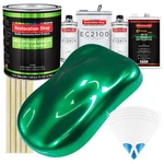 Emerald Green Metallic Low Voc Urethane Paint Gallon Kit & European Clear Coat New. Price: $436.99.