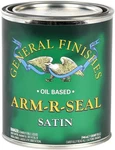 General Finishes Arm-r-seal Oil Based Topcoat, 1 Quart, Satin New. Price: $48.00.