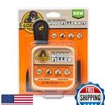Gorilla All Purpose Wood Filler Repair Kit W/ Putty Knife & Sanding Block New. Price: $21.67.