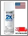 12 Oz. Semi-gloss White General Purpose Spray Paint For Wood Metal New. Price: $11.88.