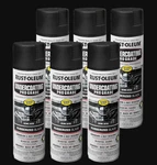 Rust-oleum Stops Professional Grade Undercoating Spray Paint, 6 Pack, 15 Oz New. Price: $55.99.