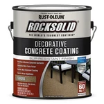 Rust-oleum 306265 Rocksolid Decorative Concrete Coating Multi Color Sahara Gal New. Price: $87.62.