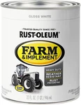 280105 Farm & Implement Enamel Paint, Quart, Gloss White, (pack Of 1) New. Price: $41.56.