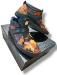 Mcm (modern Creation Munich) 3/4 High-top Shoes Orange/black Camouflage Size 10 Pre-owned. Price: $485.50.
