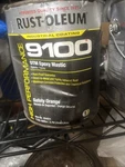 Rust-oleum 204005 Safety Orange Rocepoxy 9100 Dtm Mastic, Base, Gal New. Price: $99.00.