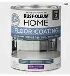 Rust-oleum Home Floor Coating 1 Qt. Tile Vinyl Wood Semi-gloss Clear 358870 New!. Price: $66.00.