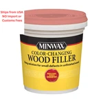 Minwax 448600000 Color Changing Wood Filler, 5.5 Oz, New. Price: $19.95.