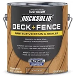 Rust-oleum Rocksolid Natural Deck And Fence Exterior Gal New. Price: $58.99.