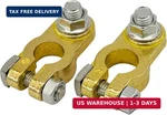 Ampper Brass Battery Connectors, Top Post Terminals New. Price: $18.55.