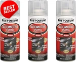 257884 Automotive Enamel Spray Paint Gloss Clear 3PK - Us New. Price: $53.00.