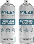 Polar Clear Matte Flawless Lacquer Spray - 2 X 13.5 Oz Coat Pai New. Price: $46.99.