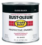 Rustoleum 7779730 Stops Brush On Paint, Half Pint, Gloss Black New. Price: $29.96.