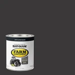 Rust-oleum Farm Equipment Paint 1 Qt Low Gloss Black Metal Wood 2-PACK New. Price: $28.79.