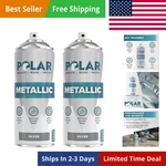 Polar Metallic Silver Spray Paint 2 X 13.5 Fl Oz Multi-purpose Interior &... New. Price: $42.99.
