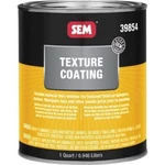 Sem 39854 Texture Coating Flexible For Fiberglass & Plastic Parts Quart New. Price: $82.53.