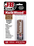 J-b Weld Tan Kwikwood Repair Epoxy Putty, 1 Oz. Stick New. Price: $11.67.