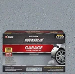 Rust-oleum Rocksolid Gray High Gloss 2.5 Car Garage Floor Kit New. Price: $149.99.