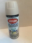 Krylon Fusion Spray Paint For Plastic 2437 Satin Almond Discontinued 12 Oz New. Price: $21.99.