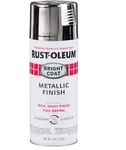 Rust-oleum 7718830 Stops Bright Coat Metallic Spray Paint, 11 Oz, Chrome ( New. Price: $10.00.