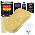 Springtime Yellow Gallon Urethane Basecoat Clearcoat Car Auto Paint Kit New. Price: $353.99.